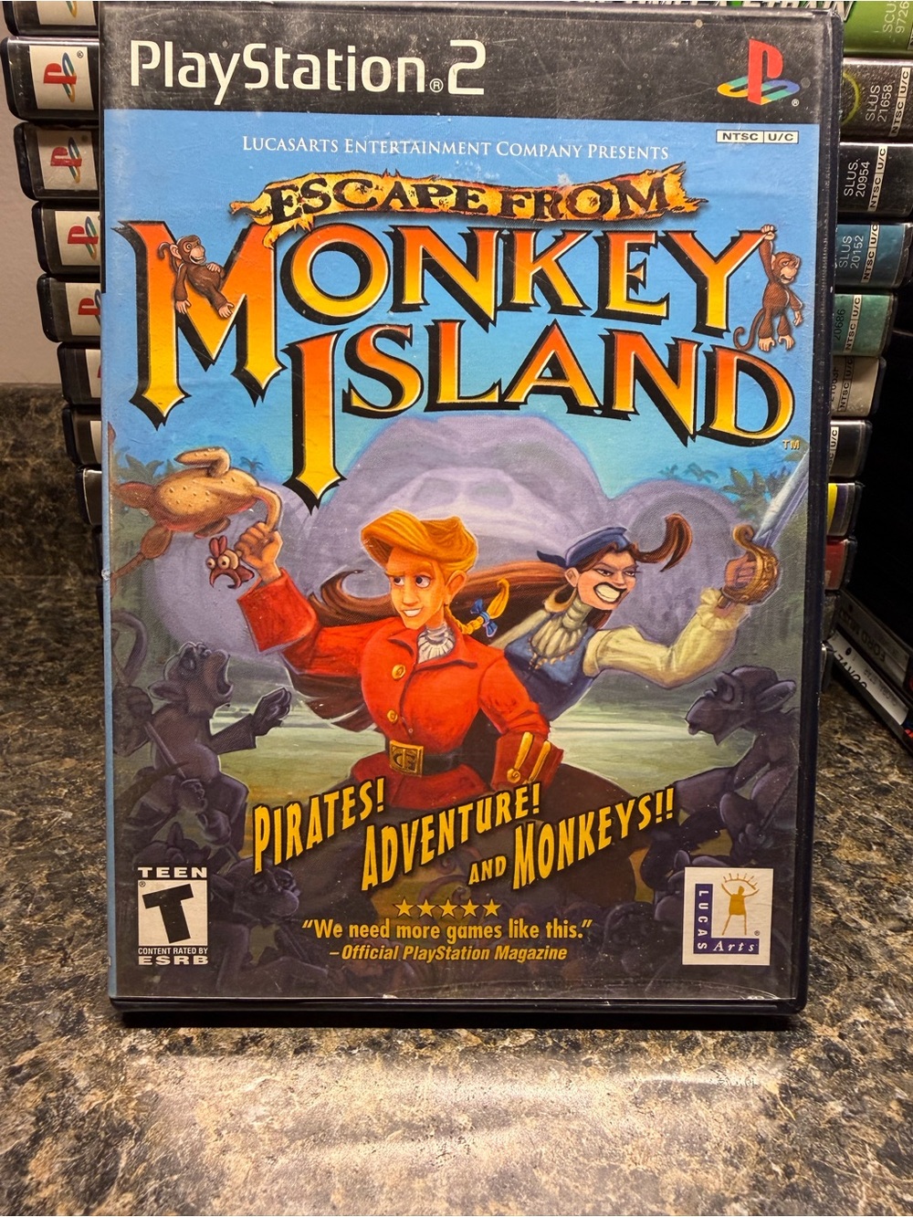 PlayStation 2 Escape From Monkey Island